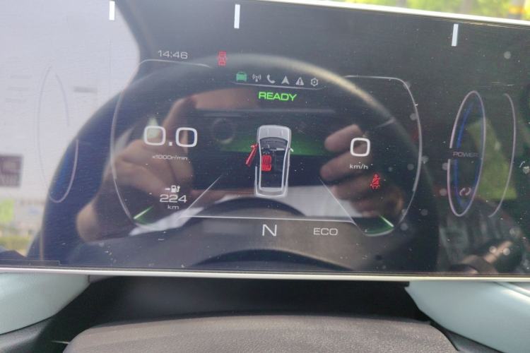 Used ORA Black Cat 2022 351 km Range Comfort Version Ternary Lithium Instrument Cluster