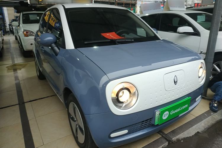 Used ORA Black Cat 2022 301km "Cute Pet" Version – Lithium Iron Phosphate Front Right 45 Deg