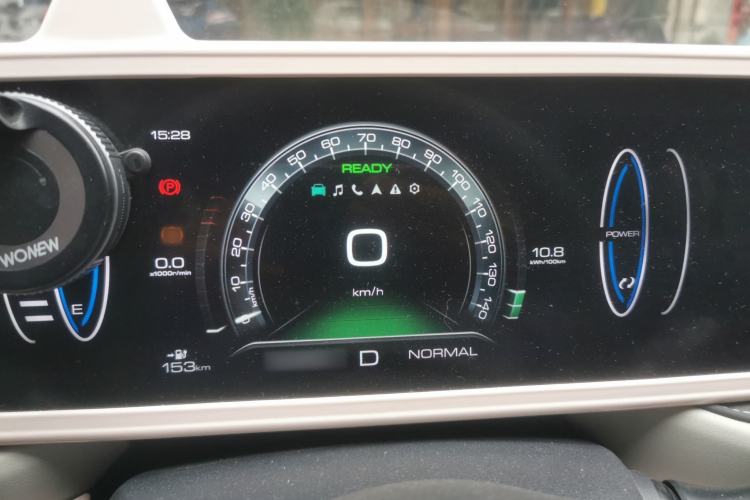 Used ORA Black Cat 2022 351 km Range Comfort Version Ternary Lithium Instrument Cluster