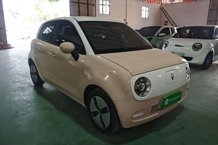 Used ORA Black Cat 2022 Updated Version 301 km Cute Pet Edition Lithium Iron Phosphate Front Right 45 Deg