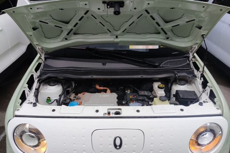 Used ORA Black Cat 2022 301km "Cute Pet" Version – Lithium Iron Phosphate Engine Bay