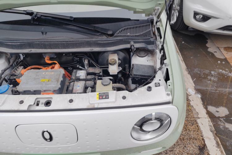 Used ORA Black Cat 2022 301km "Cute Pet" Version – Lithium Iron Phosphate Engine Bay Left