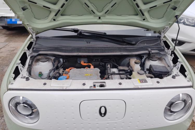 Used ORA Black Cat 2022 301km "Cute Pet" Version – Lithium Iron Phosphate Engine Bay