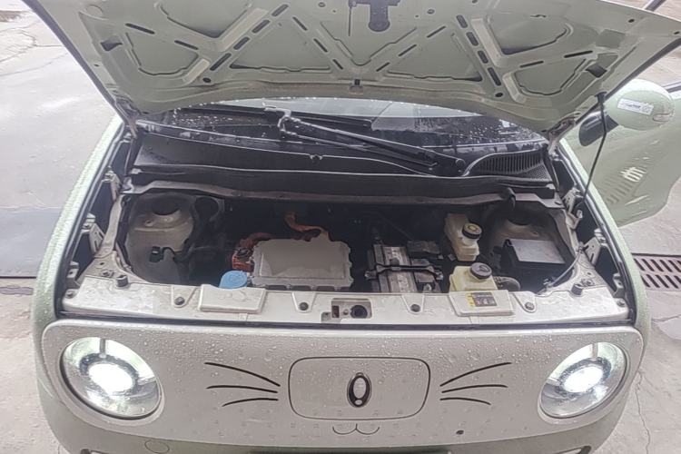Used ORA Black Cat 2022 301km "Cute Pet" Version – Lithium Iron Phosphate Engine Bay
