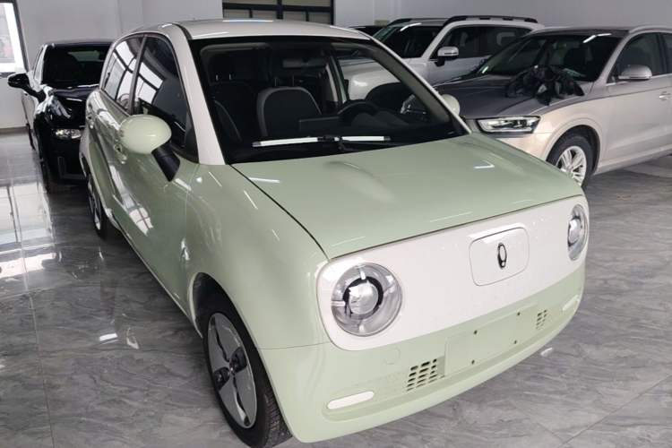 Used ORA Black Cat 2022 Updated Version 301 km Cute Pet Edition Lithium Iron Phosphate Front Right 45 Deg