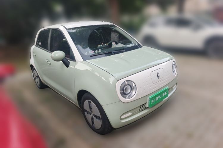 Used ORA Black Cat 2022 Updated Version 301 km Cute Pet Edition Lithium Iron Phosphate Front Right 45 Deg