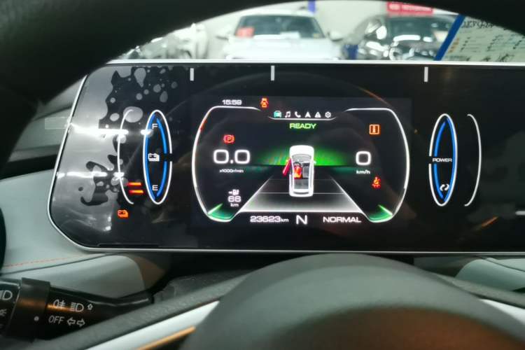 Used ORA Black Cat 2022 351 km Range Comfort Version Ternary Lithium Instrument Cluster