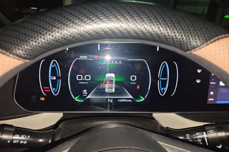 Used ORA Black Cat 2022 351 km Range Comfort Version Ternary Lithium Instrument Cluster
