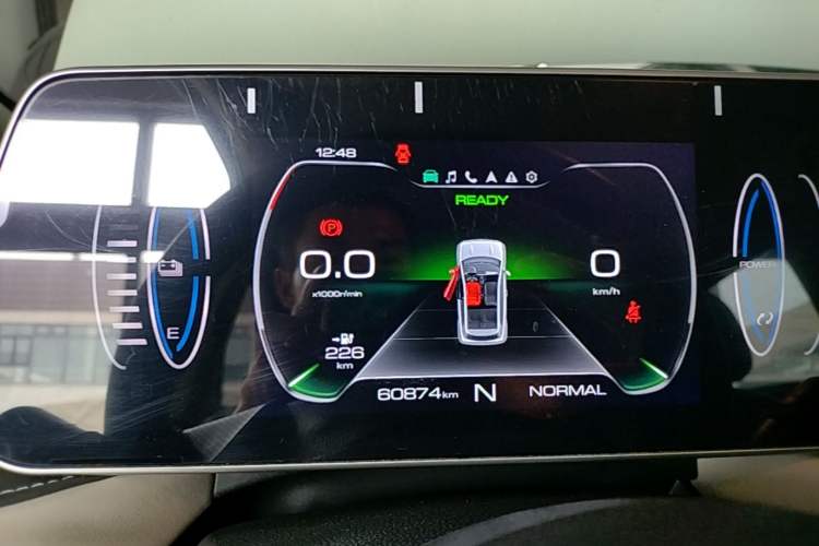 Used ORA Black Cat 2022 351 km Range Comfort Version Ternary Lithium Instrument Cluster
