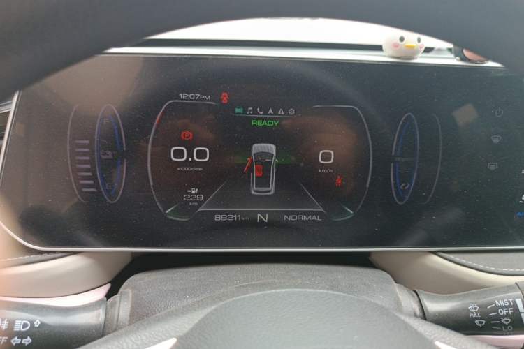 Used ORA Black Cat 2022 351 km Range Comfort Version Ternary Lithium Instrument Cluster