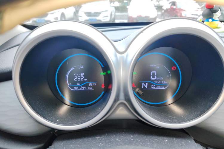 Used ORA Black Cat 2022 301km "Cute Pet" Version – Lithium Iron Phosphate Instrument Cluster