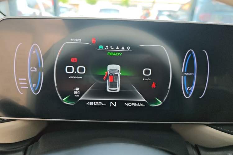 Used ORA Black Cat 2022 351 km Range Comfort Version Ternary Lithium Instrument Cluster