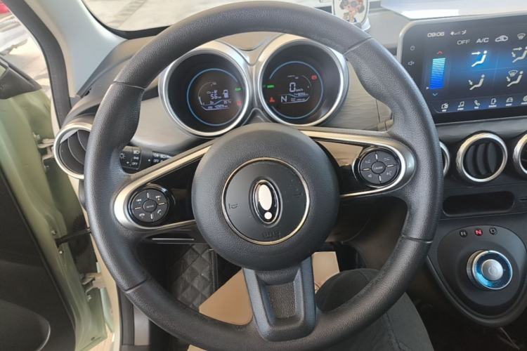 Used ORA Black Cat 2022 Updated Version 301 km Cute Pet Edition Lithium Iron Phosphate Steering Wheel