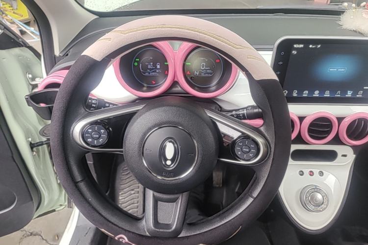 Used ORA Black Cat 2022 301km "Cute Pet" Version – Lithium Iron Phosphate Steering Wheel