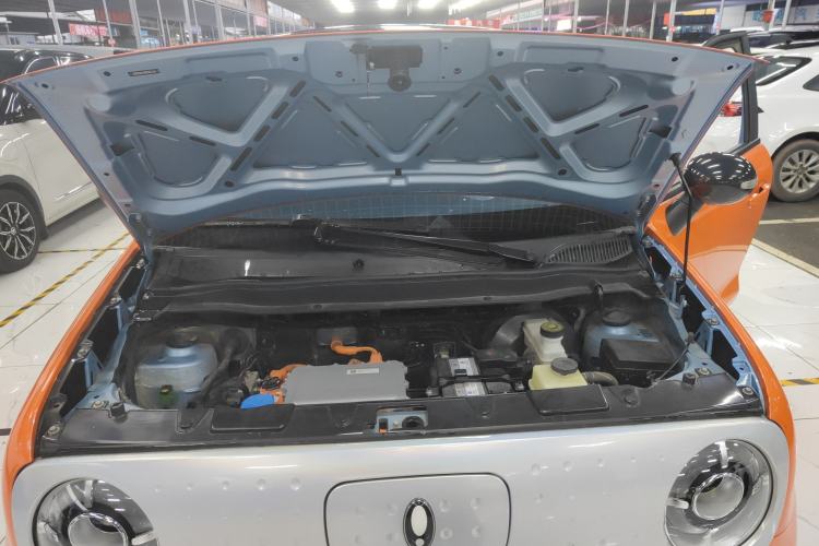 Used ORA Black Cat 2022 301km "Cute Pet" Version – Lithium Iron Phosphate Engine Bay