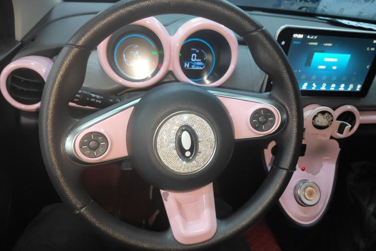 Used ORA Black Cat 2022 301km "Cute Pet" Version – Lithium Iron Phosphate Steering Wheel
