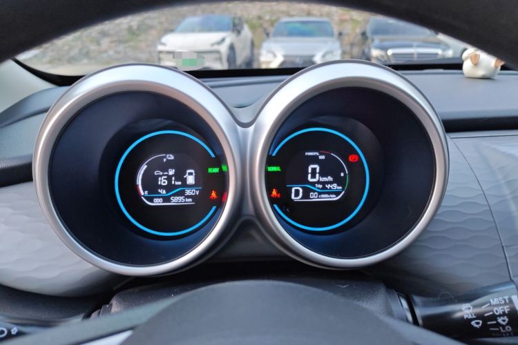 Used ORA Black Cat 2022 301km "Cute Pet" Version – Lithium Iron Phosphate Instrument Cluster