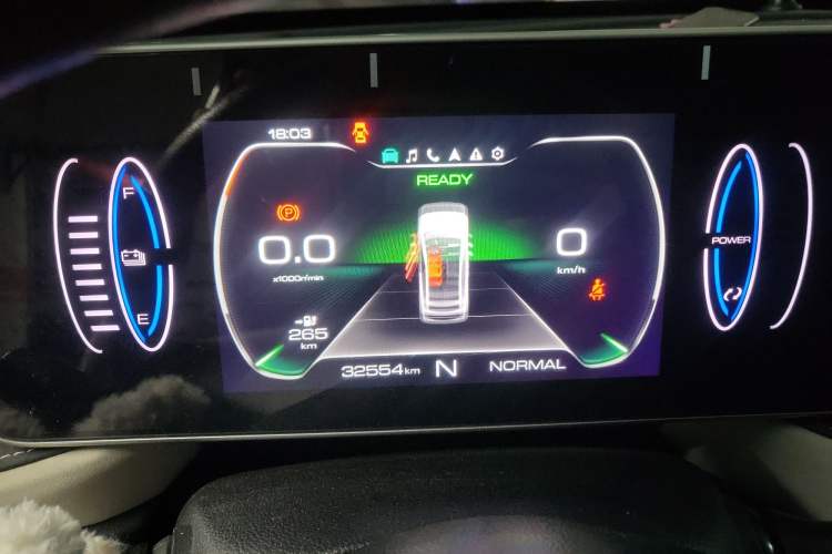 Used ORA Black Cat 2022 351 km Comfort Version Ternary Lithium Instrument Cluster