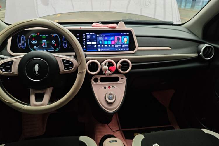 Used ORA Black Cat 2022 351 km Range Comfort Version Ternary Lithium Audio And AC Panel
