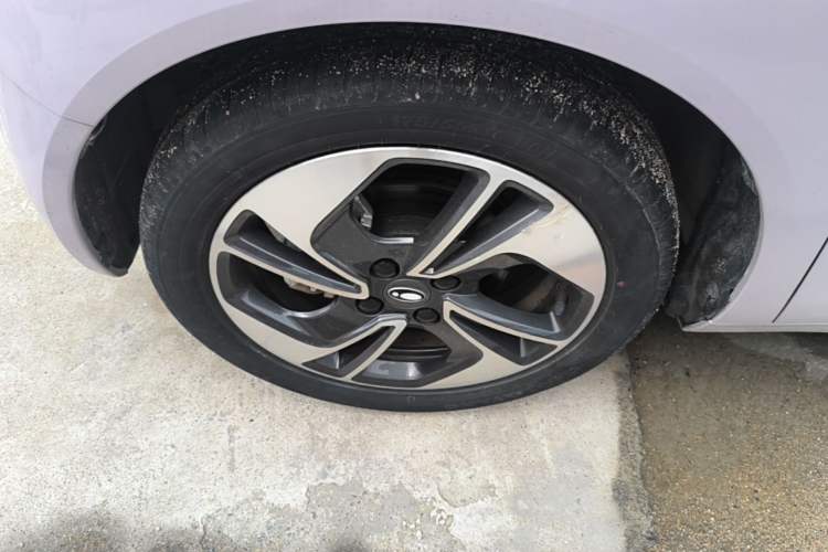 Used ORA Black Cat 2022 351 km Range Luxury Version Lithium-Ion Battery Left Front Wheel Hub