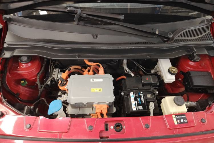 Used ORA Black Cat 2022 301km Base Version Ternary Lithium Engine Bay