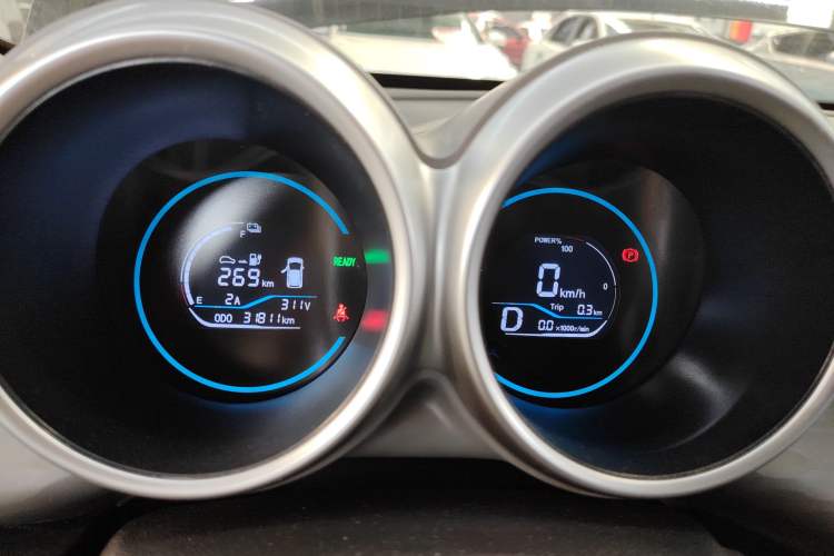 Used ORA Black Cat 2022 301km Base Version Ternary Lithium Instrument Cluster