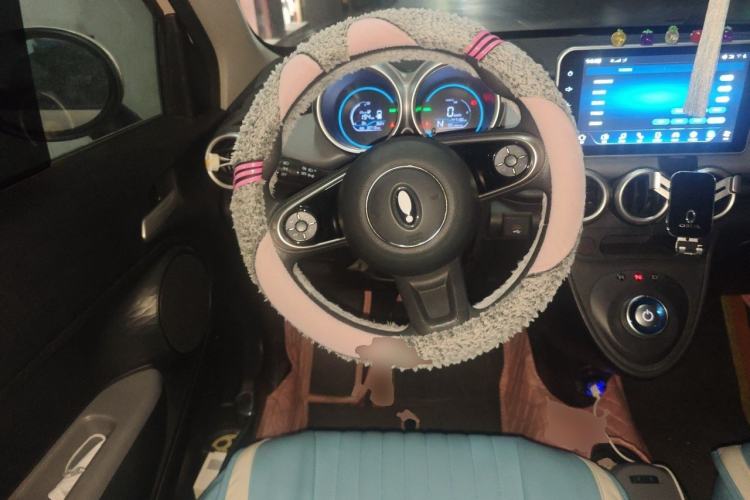 Used ORA Black Cat 2022 301km "Cute Pet" Version – Lithium Iron Phosphate Steering Wheel