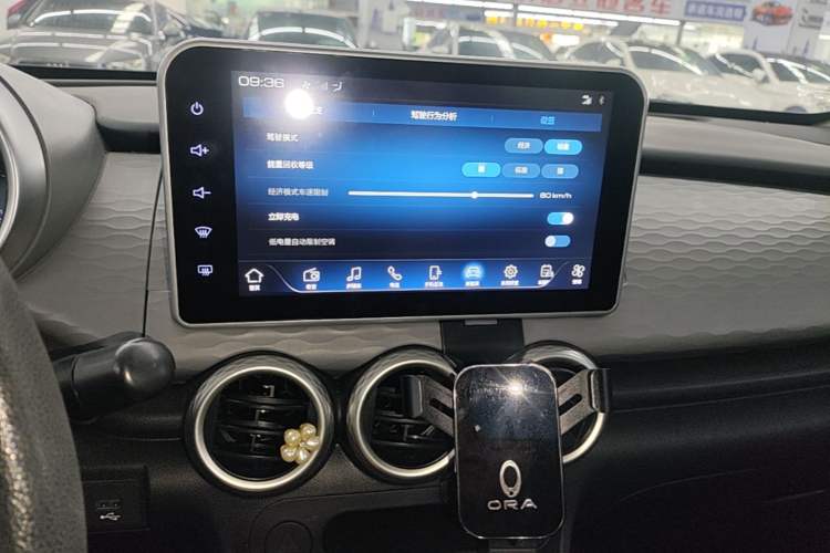 Used ORA Black Cat 2022 301km "Cute Pet" Version – Lithium Iron Phosphate Audio And AC Panel