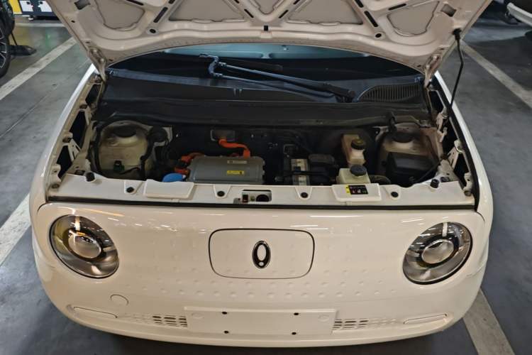 Used ORA Black Cat 2022 301km "Cute & Dynamic" Phosphate Iron Lithium Engine Bay