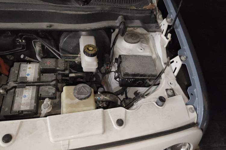Used ORA Black Cat 2022 301km "Cute & Dynamic" Phosphate Iron Lithium Engine Bay Left