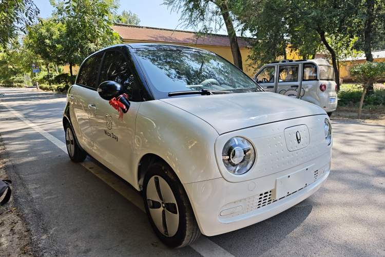 Used ORA Black Cat 2022 Updated Version 301 km Cute Pet Edition Lithium Iron Phosphate Front Right 45 Deg