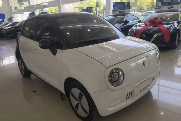 Used ORA Black Cat 2022 Updated Version 301 km Cute Pet Edition Lithium Iron Phosphate Front Right 45 Deg