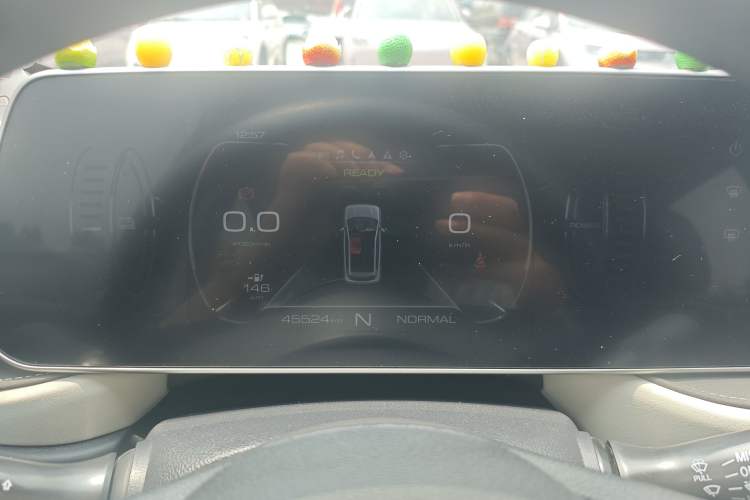 Used ORA Black Cat 2022 351 km Comfort Version Ternary Lithium Instrument Cluster