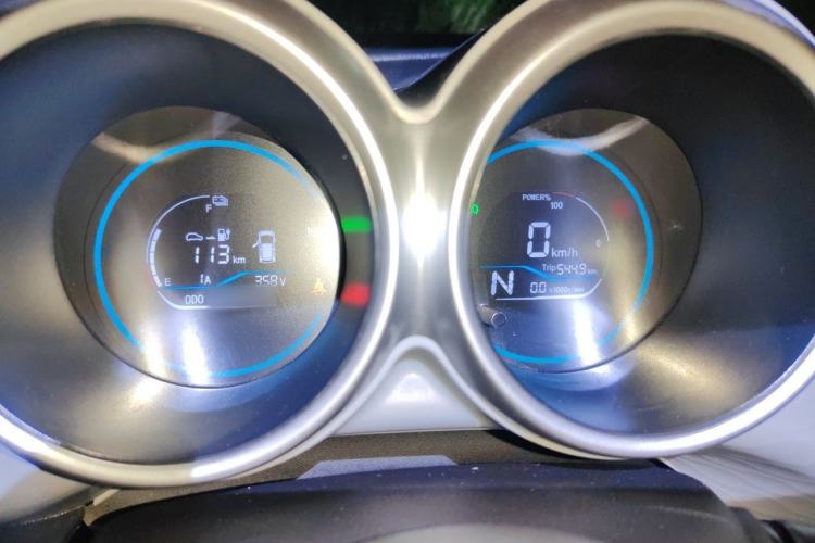 Used ORA Black Cat 2022 Updated Version 301 km Cute Pet Edition Lithium Iron Phosphate Instrument Cluster