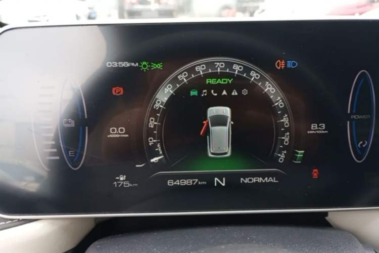 Used ORA Black Cat 2022 351 km Range Comfort Version Ternary Lithium Instrument Cluster