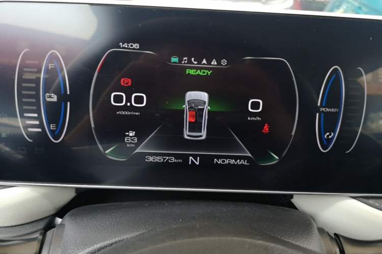 Used ORA Black Cat 2022 351 km Range Comfort Version Ternary Lithium Instrument Cluster