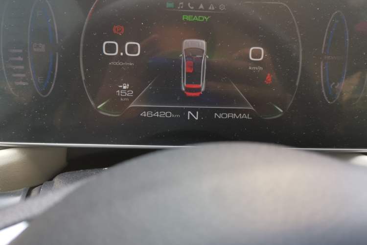 Used ORA Black Cat 2022 351 km Range Comfort Version Ternary Lithium Odometer Close Up