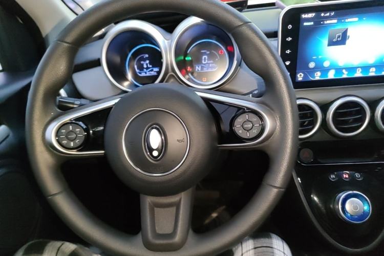 Used ORA Black Cat 2022 Updated Version 301 km Cute Pet Edition Lithium Iron Phosphate Steering Wheel