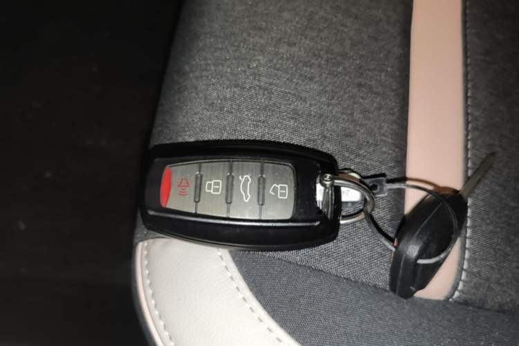 Used ORA Black Cat 2022 405 km Long-Range Version Ternary Lithium Vehicle Key