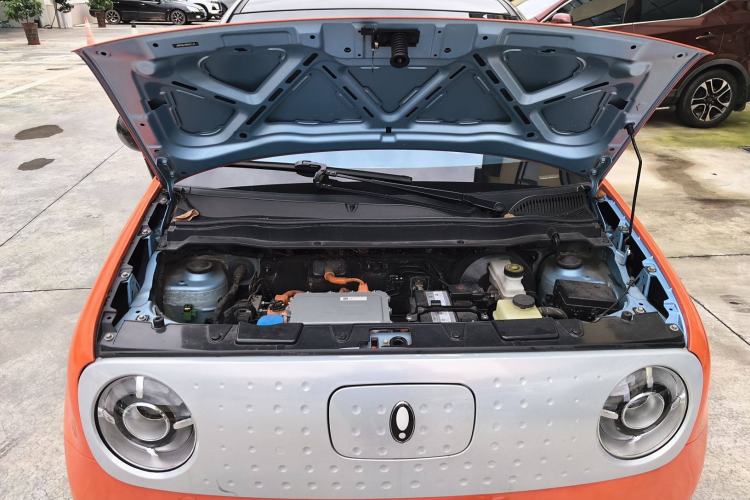 Used ORA Black Cat 2022 301km "Cute Pet" Version – Lithium Iron Phosphate Engine Bay