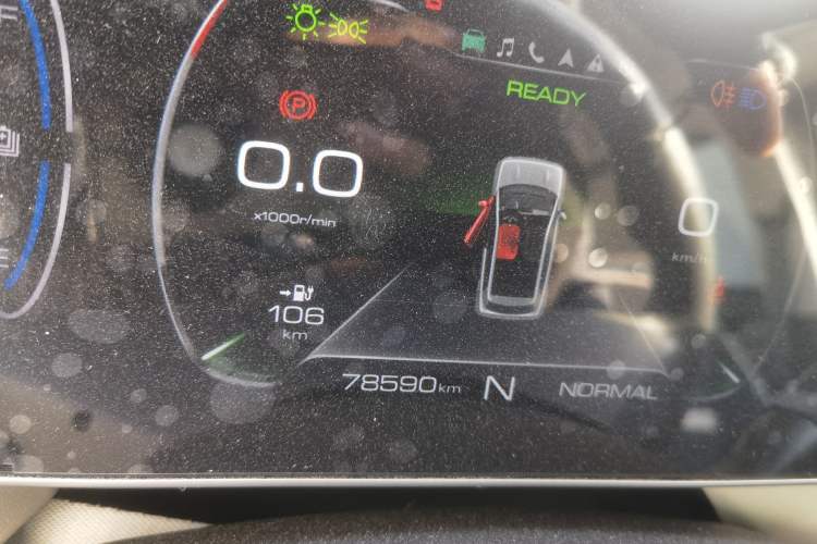 Used ORA Black Cat 2022 351 km Comfort Version Ternary Lithium Instrument Cluster