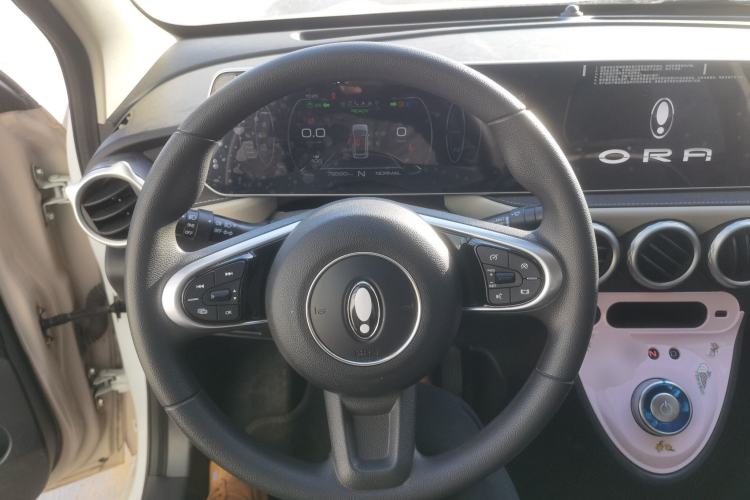 Used ORA Black Cat 2022 351 km Comfort Version Ternary Lithium Steering Wheel