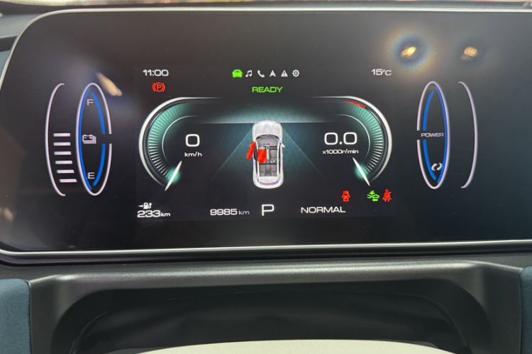Used ORA Good Cat 2024 401 km Luxury Version Odometer Close Up