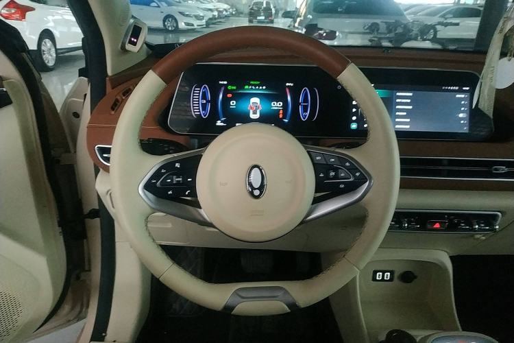 Used ORA Good Cat 2022 400km Standard Range Premium Version Lithium-Ion Battery Steering Wheel