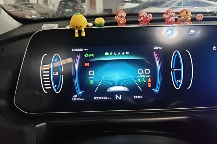 Used ORA Good Cat 2021 500km Long-Range Poseidon Edition Lithium-Ion Battery Instrument Cluster