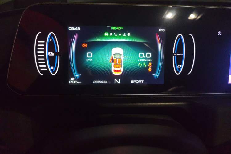 Used ORA Good Cat 2021 400km Standard Range Athena Edition Lithium-Ion Battery Instrument Cluster