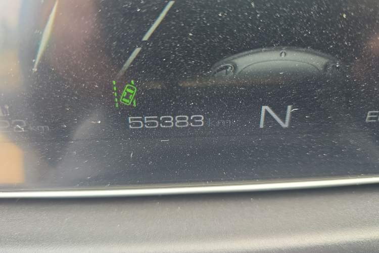 Used ORA Good Cat 2021 400km Standard Range Venus Edition Lithium Iron Phosphate Odometer Close Up