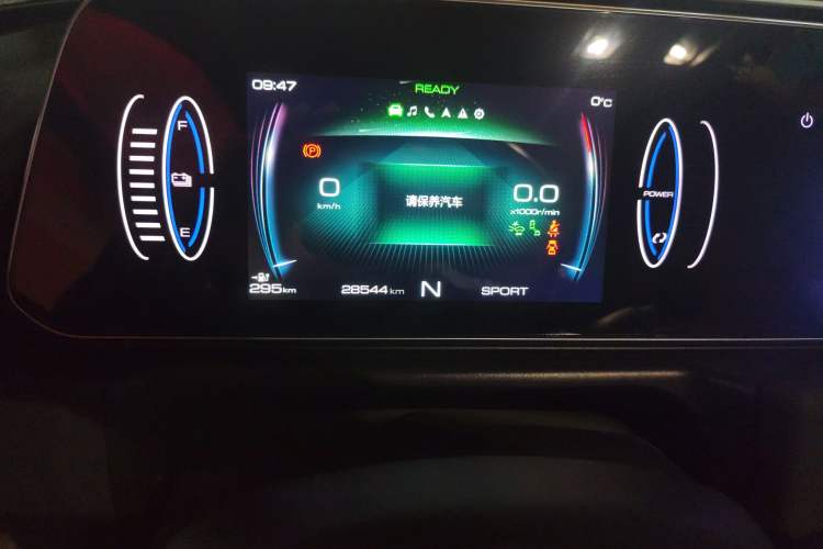 Used ORA Good Cat 2021 400km Standard Range Athena Edition Lithium-Ion Battery Odometer Close Up
