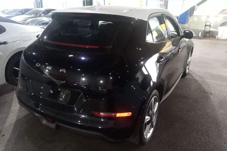 Used ORA Good Cat 2021 500km Long-Range Poseidon Edition Lithium-Ion Battery Rear Right 45 Deg