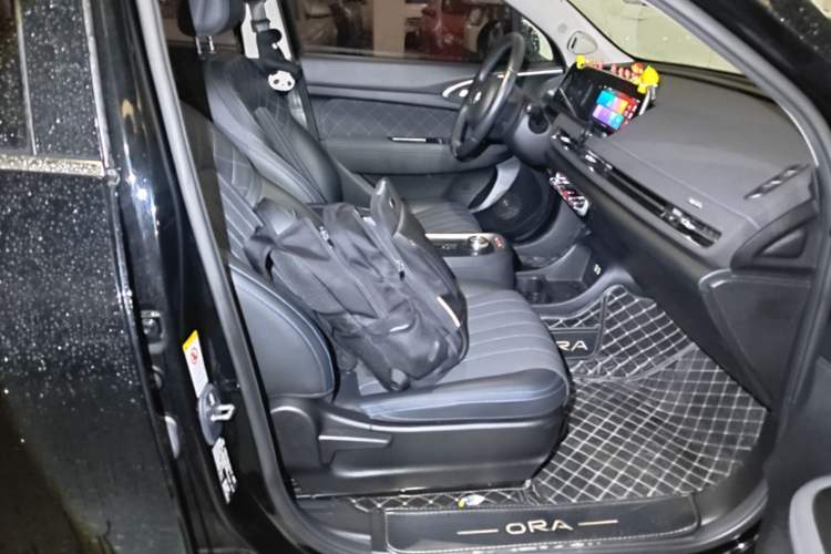 Used ORA Good Cat 2021 500km Long-Range Poseidon Edition Lithium-Ion Battery Right Front Seat
